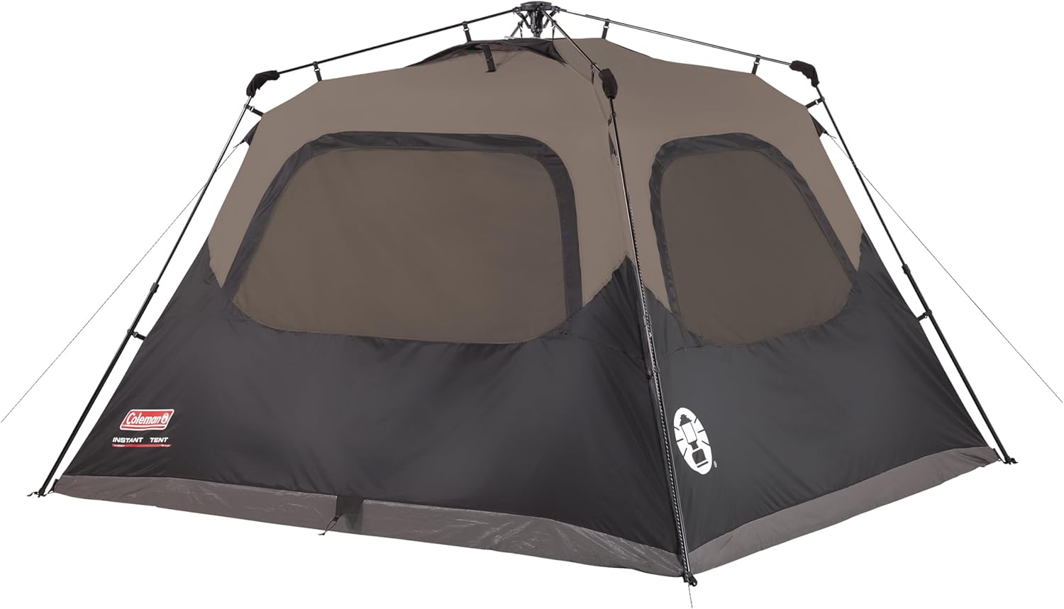 Coleman Instant Tent with 1-Minute Setup, 4/6/8/10 Person Tent with Pre-Attached Poles, Air Vent, & Carry Bag - Image 2