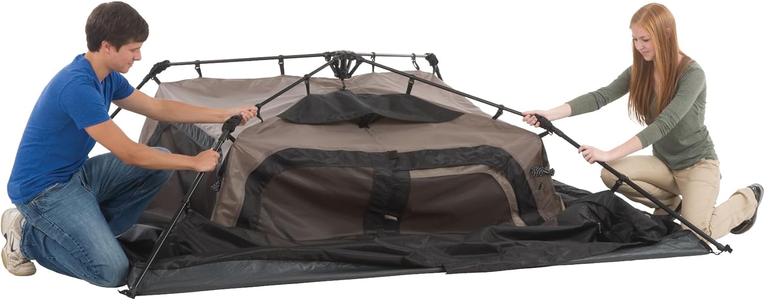Coleman Instant Tent with 1-Minute Setup, 4/6/8/10 Person Tent with Pre-Attached Poles, Air Vent, & Carry Bag - Image 6