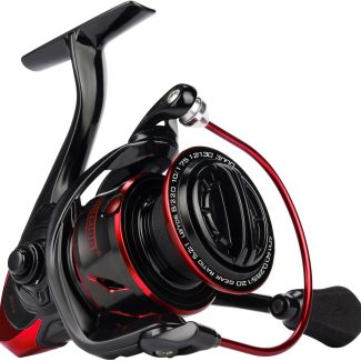 KastKing Sharky III Fishing Reel - New Spinning Reel - Carbon Fiber 39.5 LBs Max Drag - 10+1 Stainless BB for Saltwater or Freshwater - Oversize Shaft - Super Value!