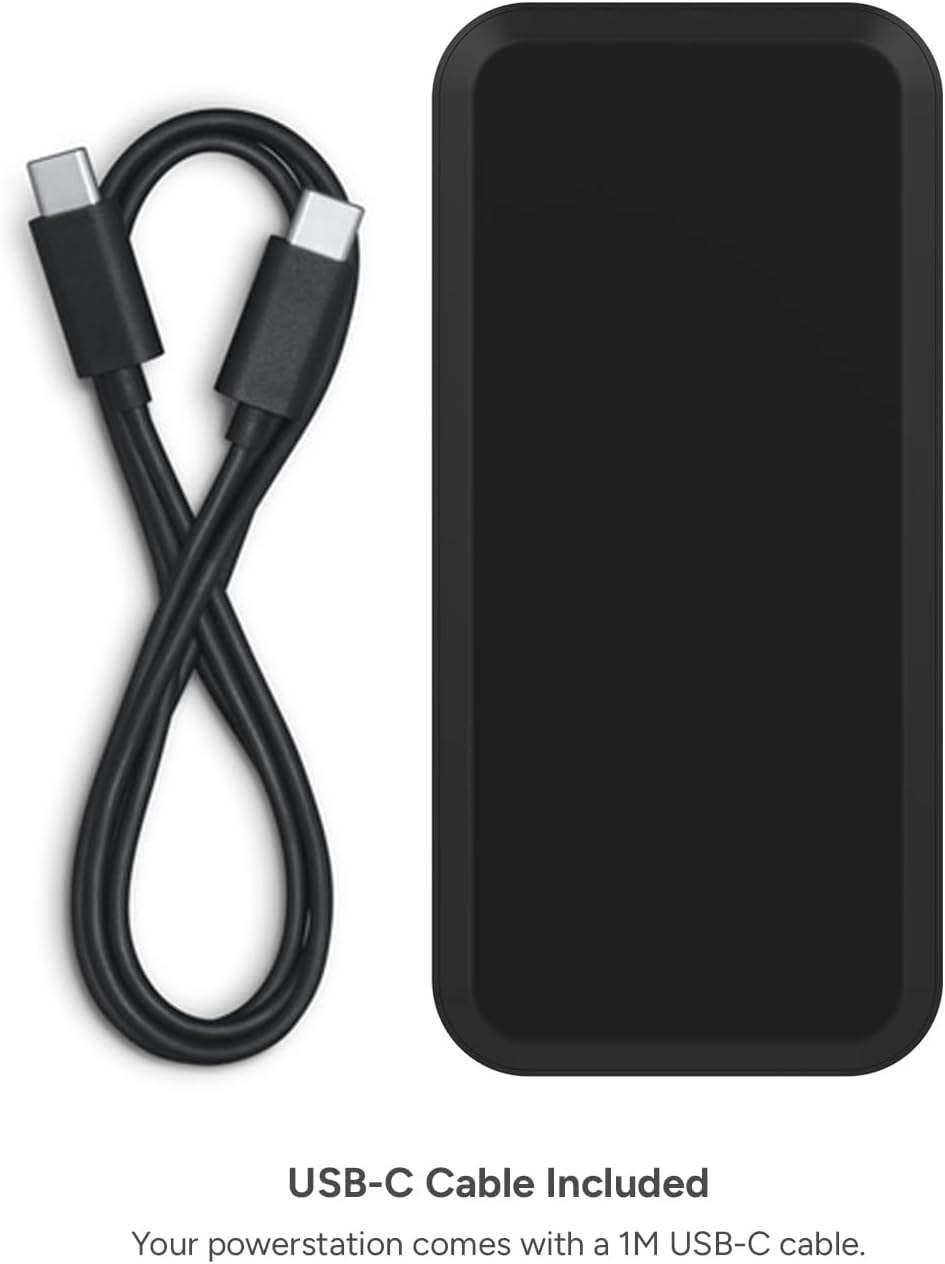 Mophie powerstation prime20 - Ultra-Compact Portable Power Bank with 20,000mAh Internal Battery, 18W USB-C PD Fast Charging, 3-Device Simultaneous Charging, Eco-Friendly Design - Image 2
