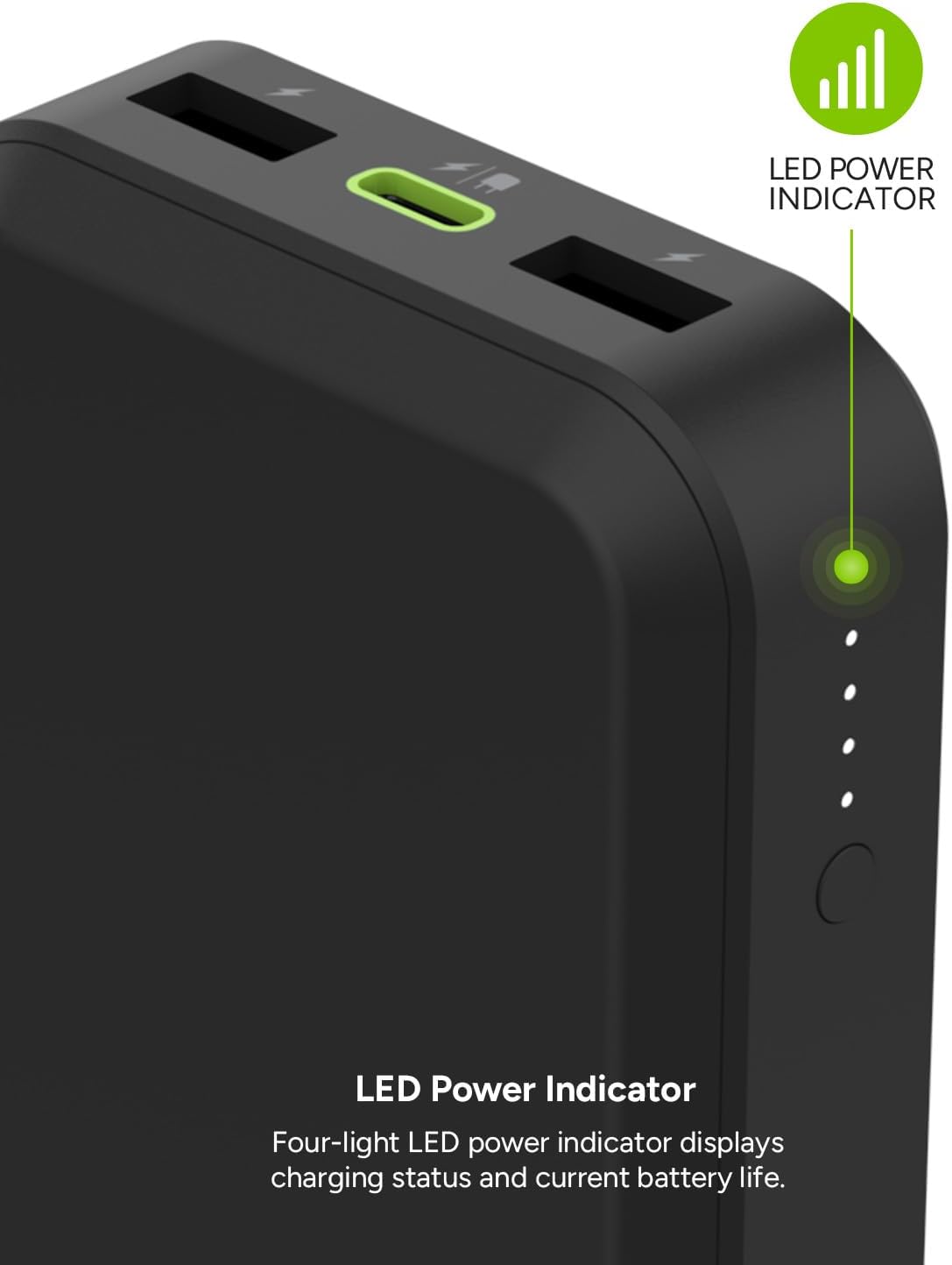 Mophie powerstation prime20 - Ultra-Compact Portable Power Bank with 20,000mAh Internal Battery, 18W USB-C PD Fast Charging, 3-Device Simultaneous Charging, Eco-Friendly Design - Image 6